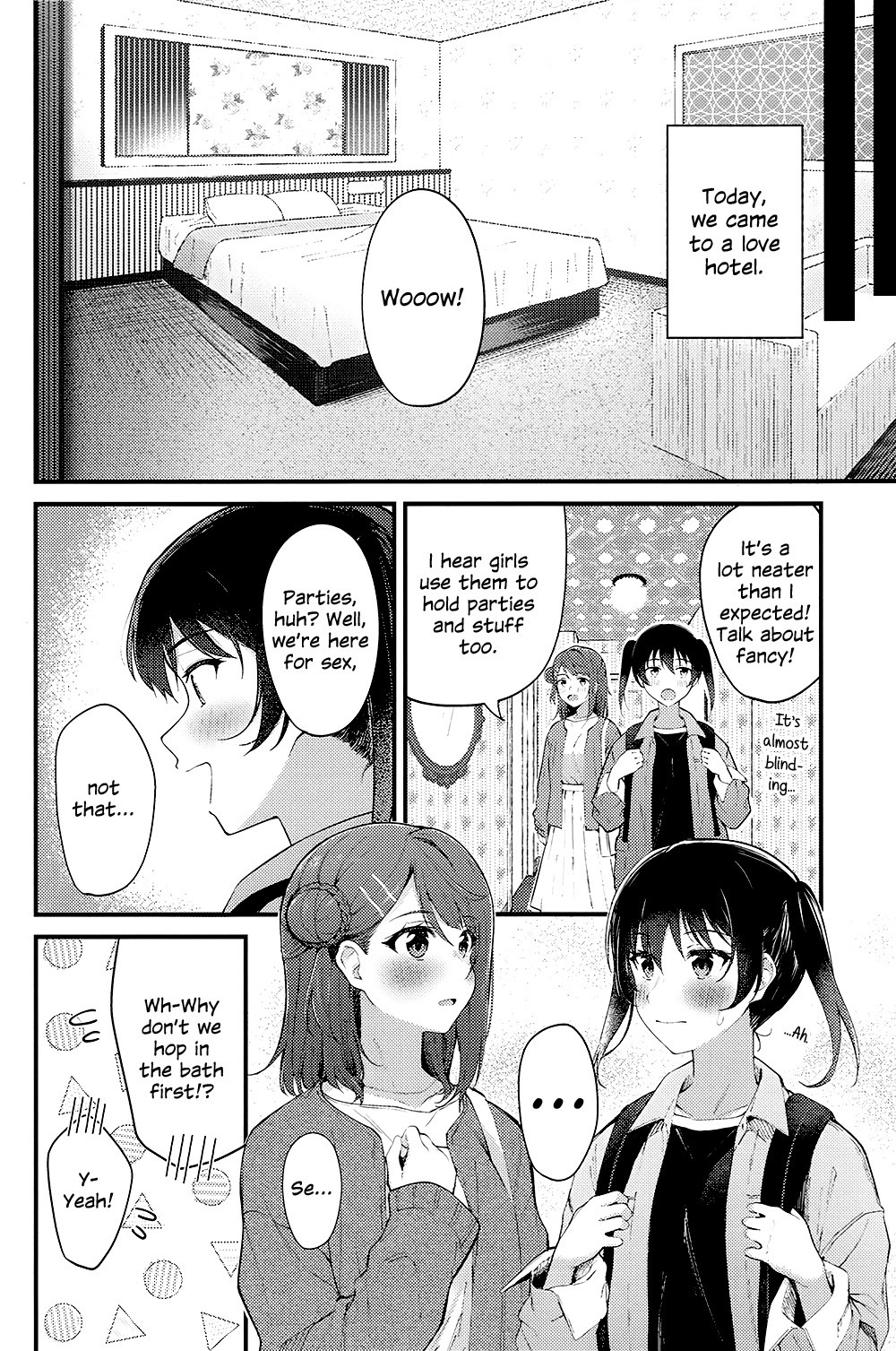 Hentai Manga Comic-I Came To The Love Hotel-Read-4